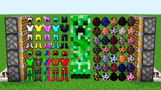 x30 creepers and all eggs and x100 armors combined [upl. by Oicneconi]