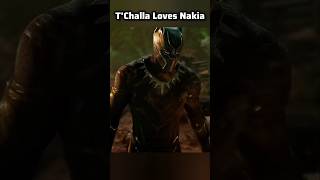 TChalla Freezes When He Meets Nakia  blackpanther marvel chadwickboseman [upl. by Enitsyrk]