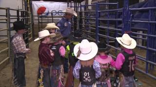 The Ride with Cord McCoy Miniature Bull Riding [upl. by Condon]