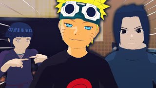 Naruto and Sasuke have a Sleepover NARUTO VRCHAT [upl. by Trilly423]