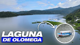 Laguna de Olomega La Estrechura  San Miguel El Salvador  Drone 4K [upl. by Yenttirb]