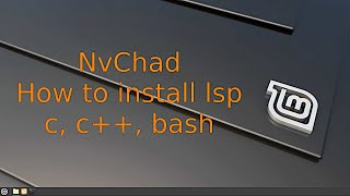 NvChad lsp server In Linux Mint c c bash linuxmint nvchad neovim [upl. by Leisha]