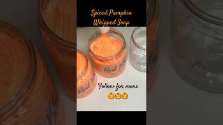 Spiced Pumpkin Whipped Soap soap soapasmr soapasmrvideo [upl. by Zehcnas]