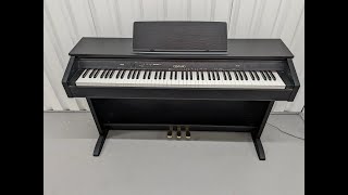 Casio Celviano AP250 digital piano in satin black finish stock number 24093 [upl. by Ttocserp]