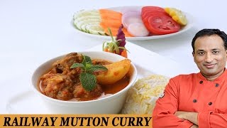 Railway Mutton curry  VahChef [upl. by Paugh335]