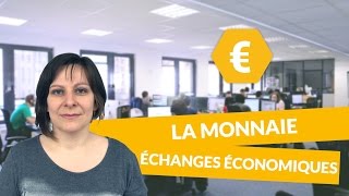 La monnaie dans les échanges économiques  La monnaie  Economie  digiSchool [upl. by Swanhilda]