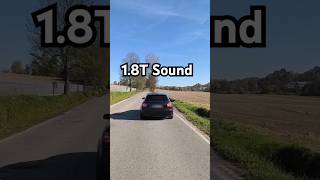 Audi S3 8L 18T Big Turbo Exhaust Sound [upl. by Knepper]