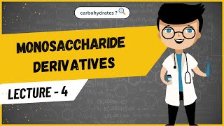 carbohydrate  monosaccharide derivatives in Biochemistry  sugar derivatives [upl. by Paolo479]