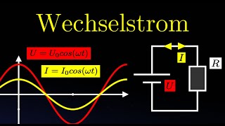 Wechselstrom EINFACH erklärt  Wechselstrom vs Gleichstrom Physik [upl. by Penoyer]