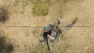 Ukrainian Sniper Takes out HighRanking Russian General and His Guards near Kursk  Arma 3 [upl. by Tonina]