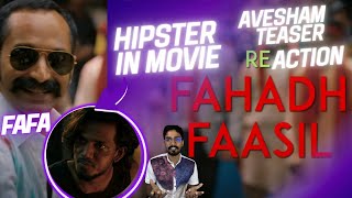 Reaction AAVESHAM Teaser Fahadh Hipster 😲😍 hipstergaming fahadhfaasil [upl. by Lenra]