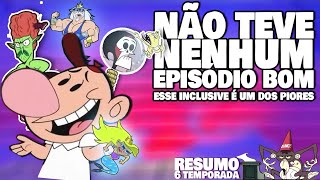 RESUMO AS TERRÍVEIS AVENTURAS DE BILLY E MANDY  S6 A ULTIMA [upl. by Sanborn]