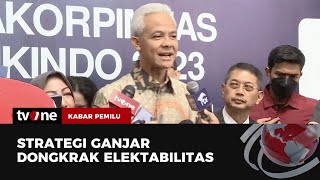 Ganjar Pranowo Hadiri Rakorpimnas Inkindo 2023  Kabar Pemilu tvOne [upl. by Raseda]