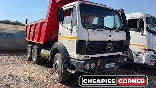 ● 1985  Mercedes Benz 10 Cube Tipper Truck For Sale ● [upl. by Alegnasor]