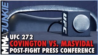 UFC 272 Covington vs Masvidal postfight press conference [upl. by Seligmann]