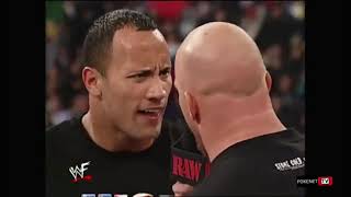 The Rock and Stone Cold segment [upl. by Havot449]