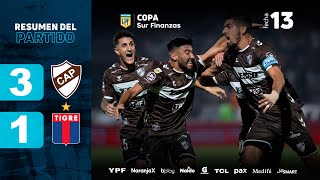 PLATENSE 3  1 TIGRE I Resumen del partido I CopaSurFinanzas 2024 [upl. by Marquez]