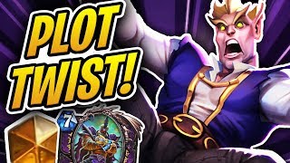 THIS AUTO COMPLETE DECK GOT ME TO LEGEND  Plot Twist Warlock  Rise of Shadows  Hearthstone [upl. by Josias452]