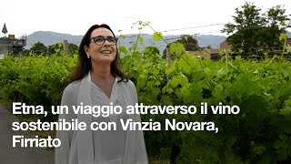 Etna un viaggio attraverso il vino sostenibile con Vinzia Novara Firriato [upl. by Sibylle]