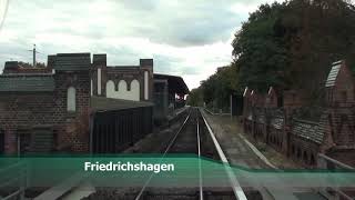 Führerstandsmitfahrt SBahn Berlin S 3 Erkner Ostbahnhof [upl. by Lugo]