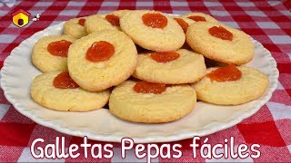 Galletas Pepas Fáciles y deliciosas [upl. by Eniale]