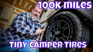 Best Tires for Teardrop Camper  You dont need stiff sidewalls  Nucamp TG [upl. by Neiman]