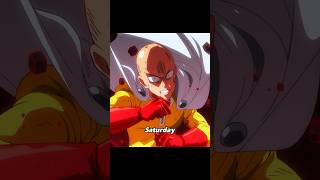 The enemy scared Saitama shorts anime [upl. by Kaule4]