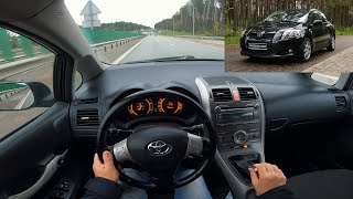 2008 Toyota Auris I 22 D4D 177 Hp POV Test Drive DRIVEWAVE1 [upl. by Cara957]