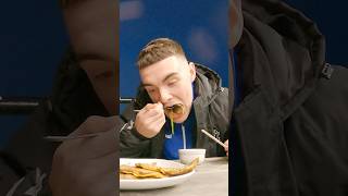 British footballers try Korean Jeon [upl. by Daney]