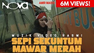 Sepi Sekuntum Mawar Merah  Amir Masdi  Muzik Video Rasmi [upl. by Adnaloy]