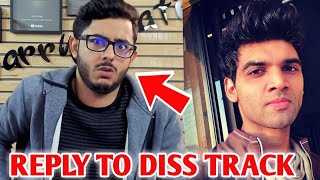 CarryMinati Reply To Salil Jamdar Diss Track  Reaction Bye PewDiePie  Abby Viral Harsh Beniwal [upl. by Rafaelita]