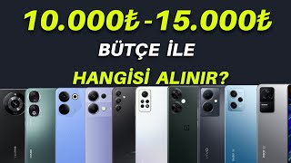 1000015000 TL Arası en iyi telefonlar  2024 Nisan [upl. by Feodore]