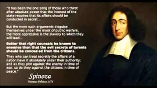 Baruch Spinoza Part 1 [upl. by Ayortal]