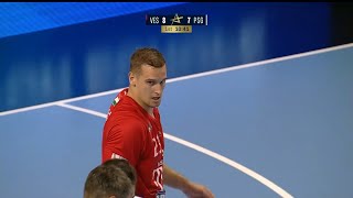 Telekom Veszprém  PSG Handball 34  31 [upl. by Fortunio]