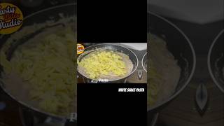 White sauce cheesy pasta anyone ytshorts youtubeshorts shortvideo shortsfeed shorts pasta [upl. by Aroled]