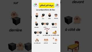 حروف الجر للمكان les prépositions de lieu تعلمالفرنسية اكسبلور تعلمالفرنسيةللاطفال français [upl. by Rimahs469]