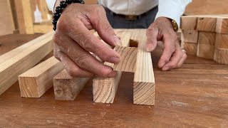 Watching a Skilled Craftsman Create a Modern and Stylish Table [upl. by Goetz438]