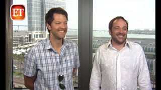 Mark Sheppard amp Misha Collins Interview  ComicCon 2013 [upl. by Allit]