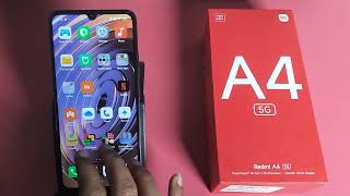 How to set Pin password in Redmi A4 5G  Redmi me Pin password kaise lagaye [upl. by Dias752]