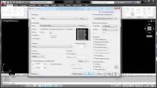 Configuração da impressão ou plotagem  Curso AutoCAD Plotagem  Aula 41  cadguru [upl. by Anurb]