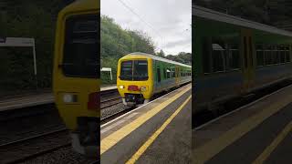 323221 and 323 Passing coseley with a 3 tone [upl. by Dorelle]