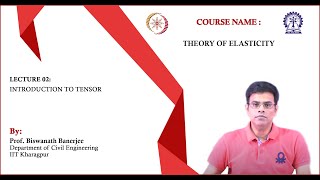 Lecture 02 Introduction to Tensor [upl. by Azilef]