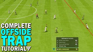 HOW TO OFFSIDE TRAP LIKE A PRO IN EA FC 24  COMPLETE OFFSIDE TRAP TUTORIAL  EA FC 24 [upl. by Akirret]