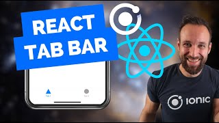 Building an Ionic React Tab Bar Navigation [upl. by Harmon]