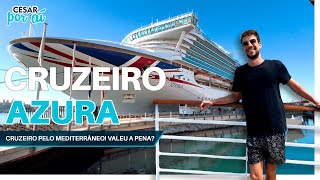 FIZ UM CRUZEIRO PELO MEDITERRÂNEO VALEU A PENA  Malta Grécia e Turquia PampO CRUISES AZURA [upl. by Pyle]