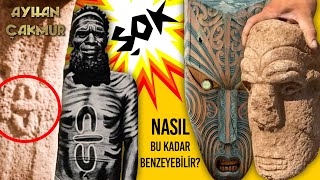 KARAHANTEPEDE SON BULUNAN KAFA İLE PASKALYA ADASI HEYKELLERİ BENZERLİĞİ  BU İKİNCİ TESADÜF [upl. by Arihsay]