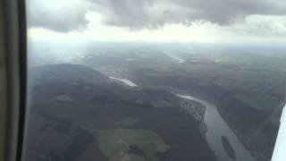 Flug über die Mosel mit Mooney M20k [upl. by Casady46]