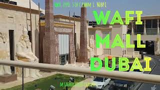 Wafi mall Dubai Egyptian historical designed best place to visit [upl. by Nairred7]