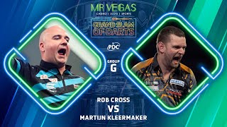 PDC Grand Slam of Darts 2023 11 11  Rob Cross vs Martijn Kleermaker  HUN [upl. by Irme]