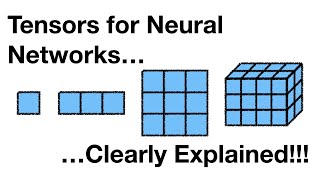 Tensors for Neural Networks Clearly Explained [upl. by Eppie937]